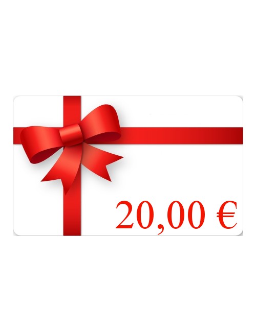 CHEQUE CADEAU 20 EUROS
